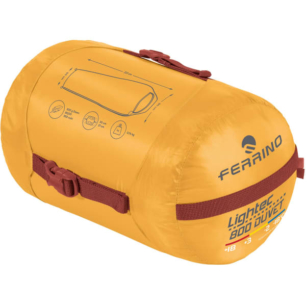 Sac de couchage FERRINO SLEEPING BAG LIGHTEC 800 DUVET