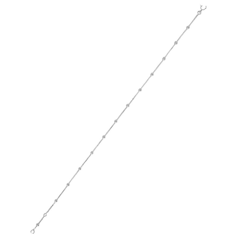 Chaîne de cheville Femme - Boule - Argent 925