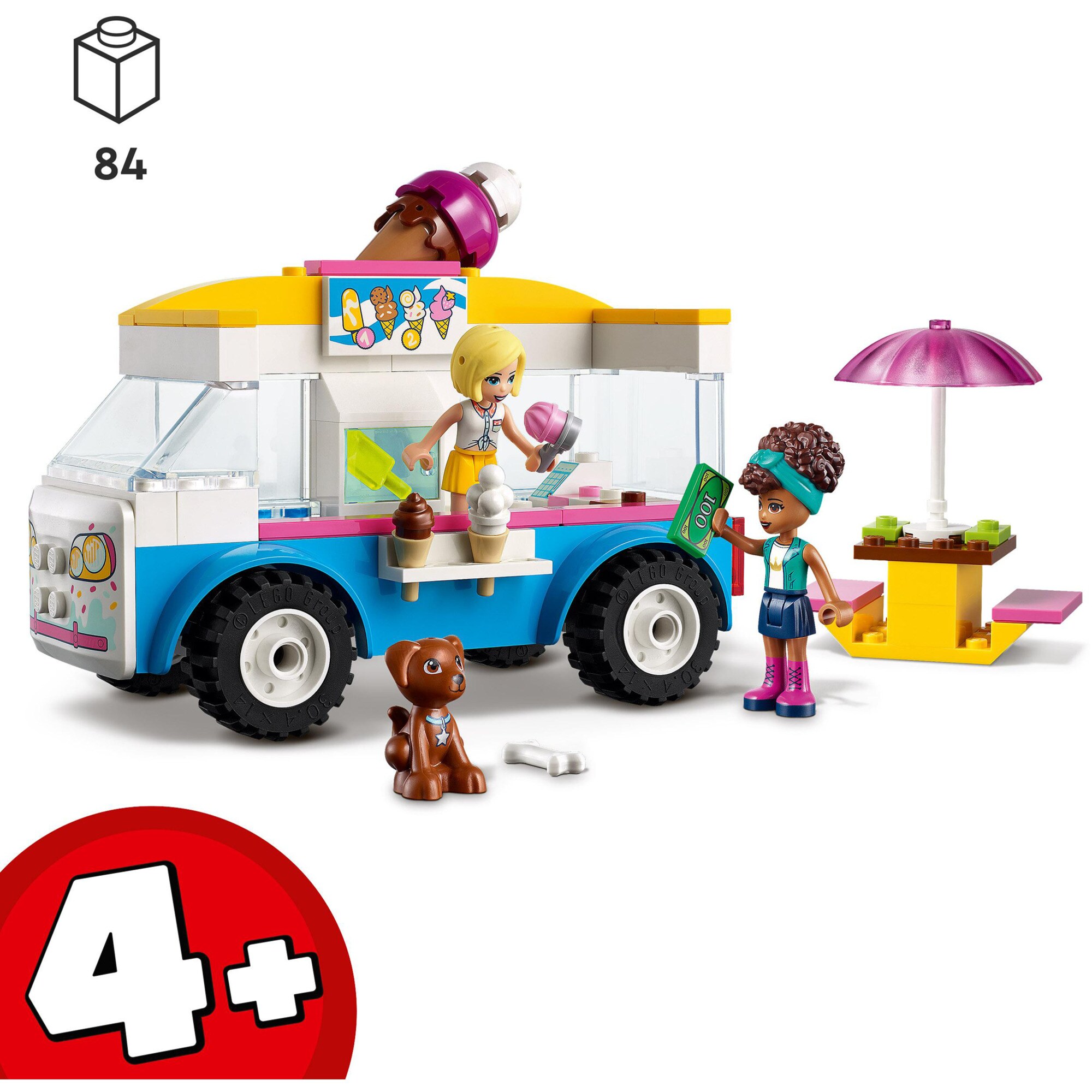 LEGO Konstruktionsspielzeug Friends Eiswagen