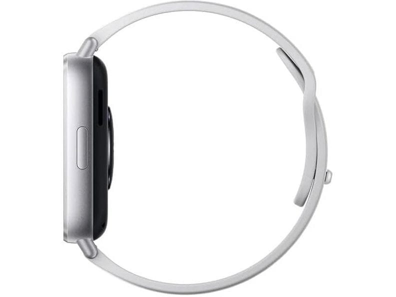 Xiaomi Redmi Watch 5 Active Silber Vielseitige Smartwatch mit grossem 2-Zoll-LCD-Display, Bluetooth-Telefonie und umfassenden Gesundheitsfunktionen