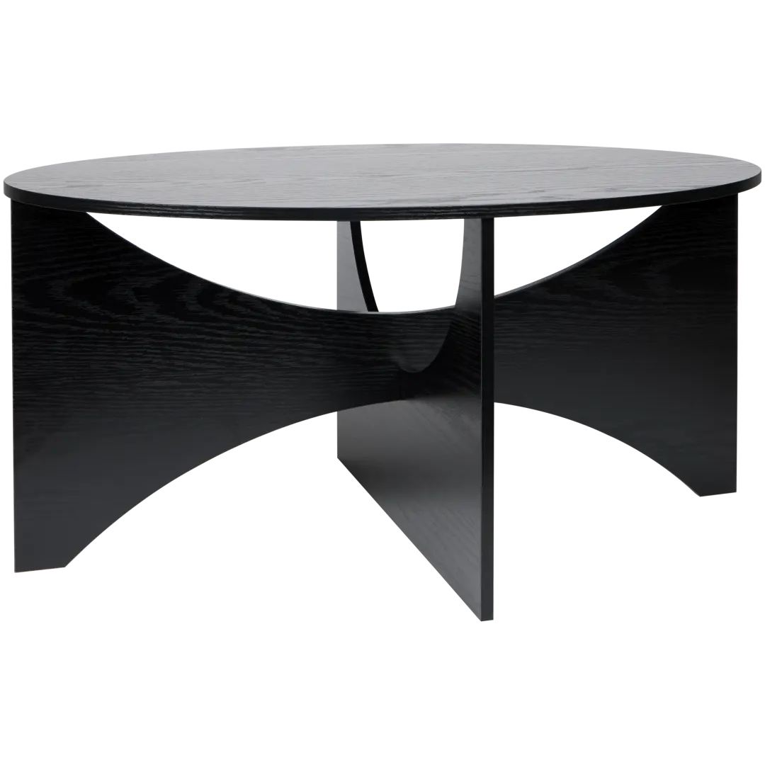 Table basse ovale