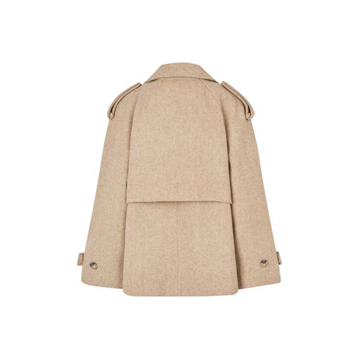 Modström EsmundMD Twill Jakke, Beige Twill Melange, L