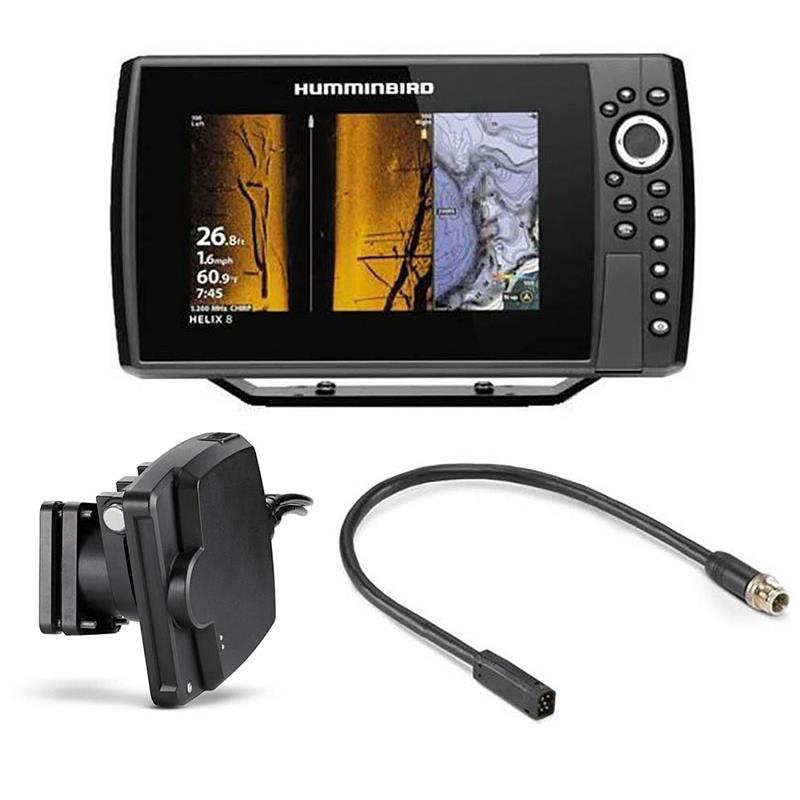 Pack Humminbird Helix8g4n-Cmsi+Ta + Sonde As-Mega-Live + As-Ecqde