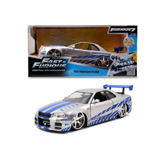 Fast & Furious - Auto Nissan Skyline 2002 GTR-R