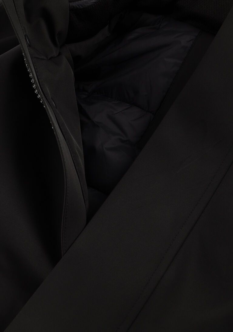 zwarte nn.07 parka's blake hood 8240