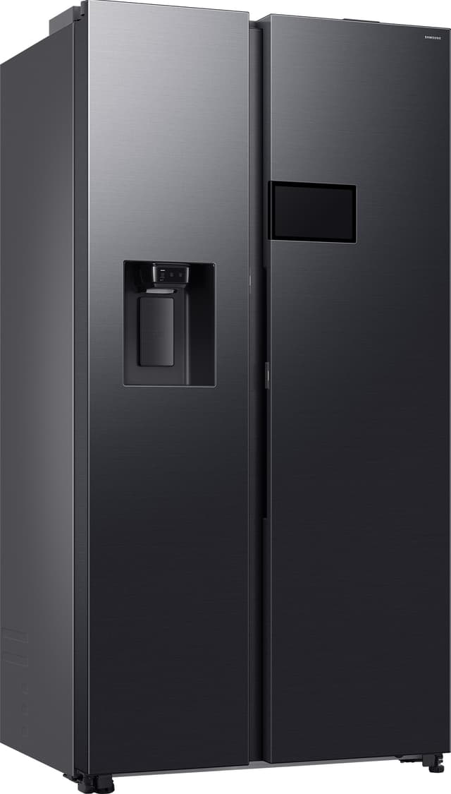 Samsung side-by-side RS90F64EDFEF (sort rustfrit stål)