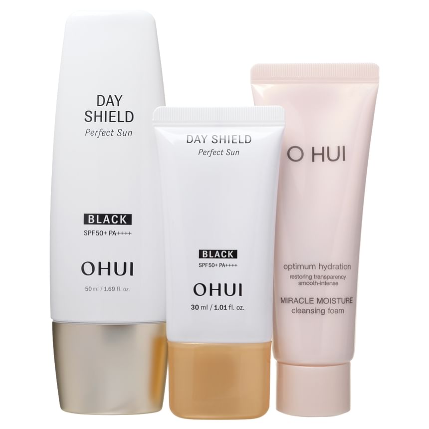 O HUI - Day Shield Perfect Sun Black Special Set
