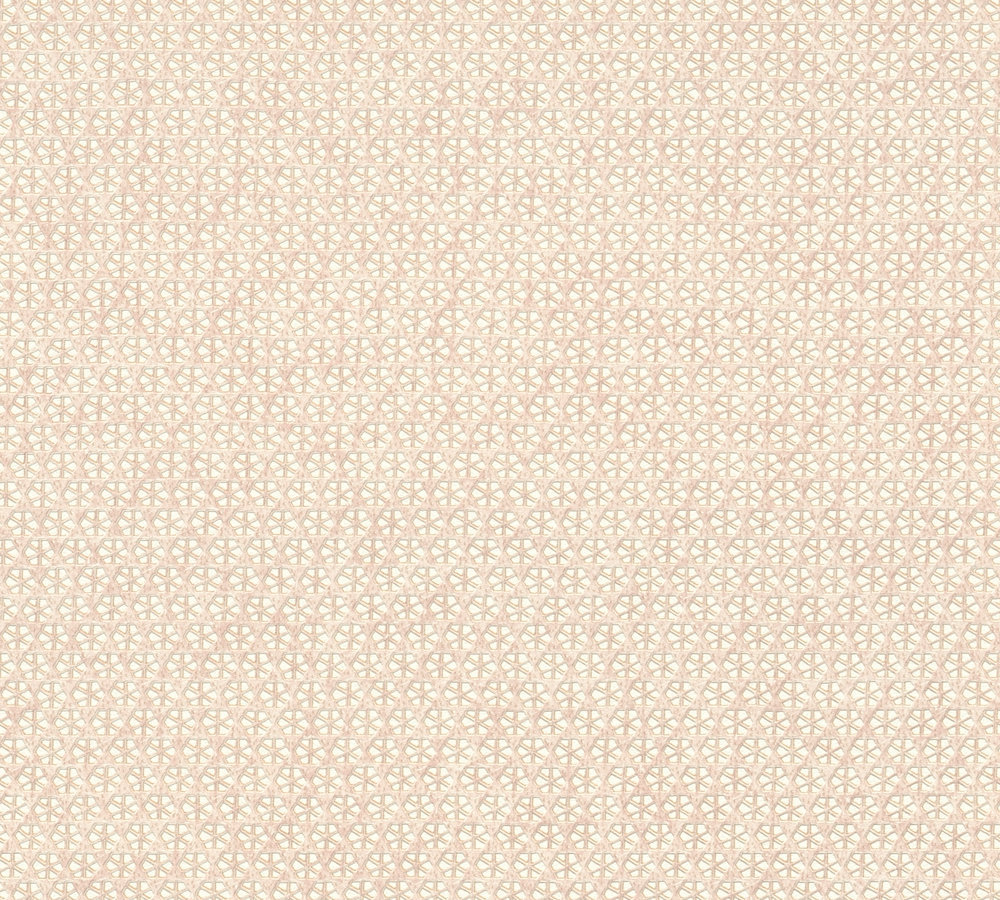 A.S. Creation Vliestapete - rosa-weiß - Retro - 10 Meter