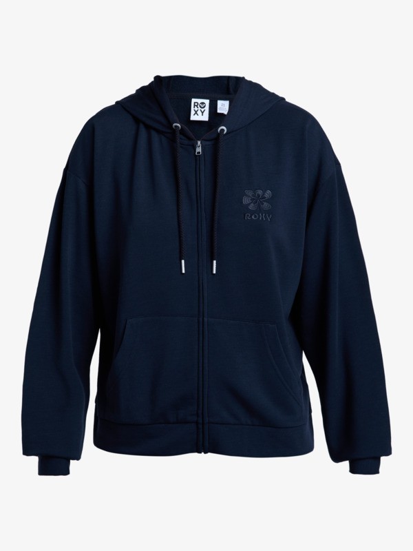 Surfing By Daylight Sweat à capuche zippé Noir Femme