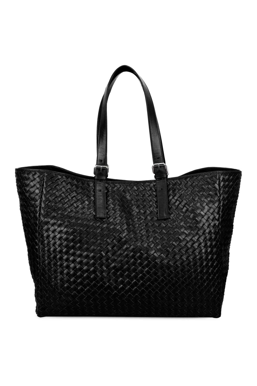 Núnoo Maxi Shopper Braided Mountain black