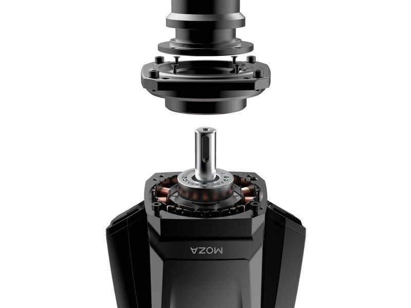 MOZA Racing R21 V2 Direct Drive Wheel Base Lenkrad-Basis für Racing-Simulatoren auf dem PC