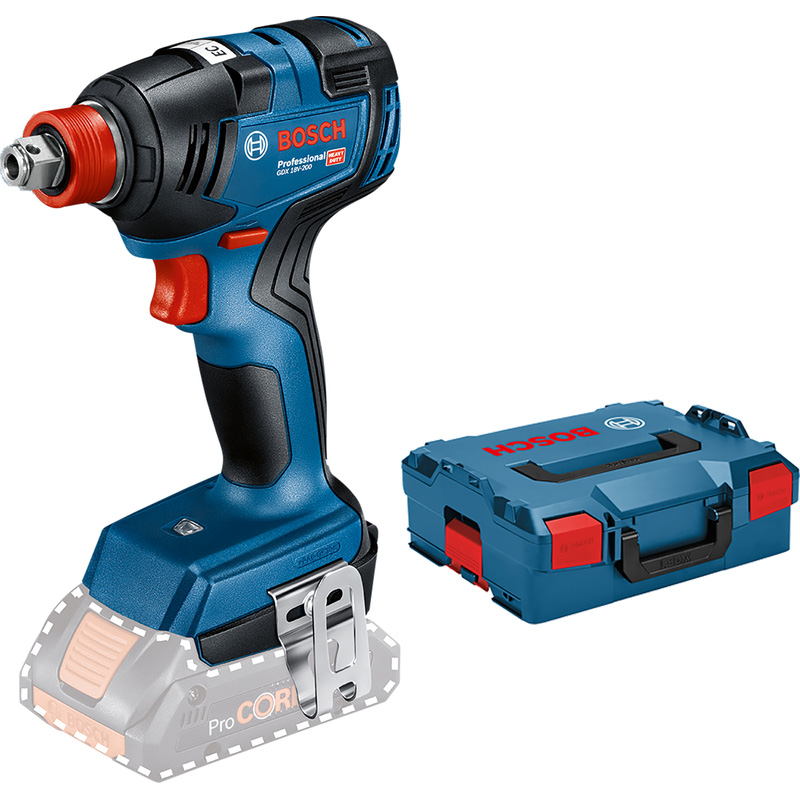 Bosch GDX 18V-200 C slagschroevendraaier/slagmoeraanzetter (body) 18V Li-ion