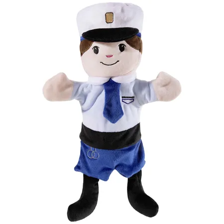 Heunec Handspielpuppe Polizist 24 cm