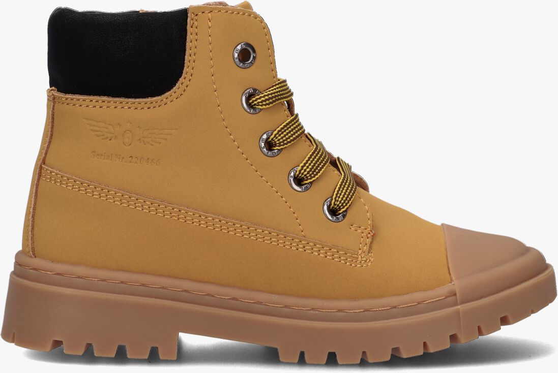 SHOESME gele shoesme veterboots sw21w007