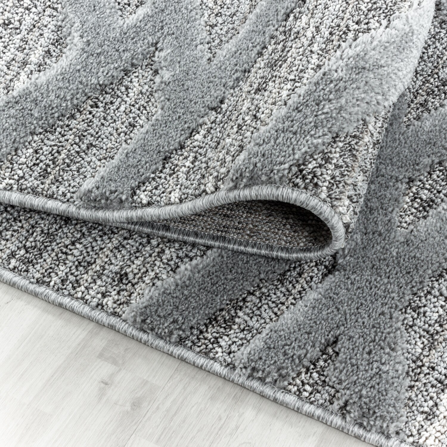 Modern Designer Elegante Teppich, Hoch-Tief Effekt 3D Boho Teppich, Pflegeleicht