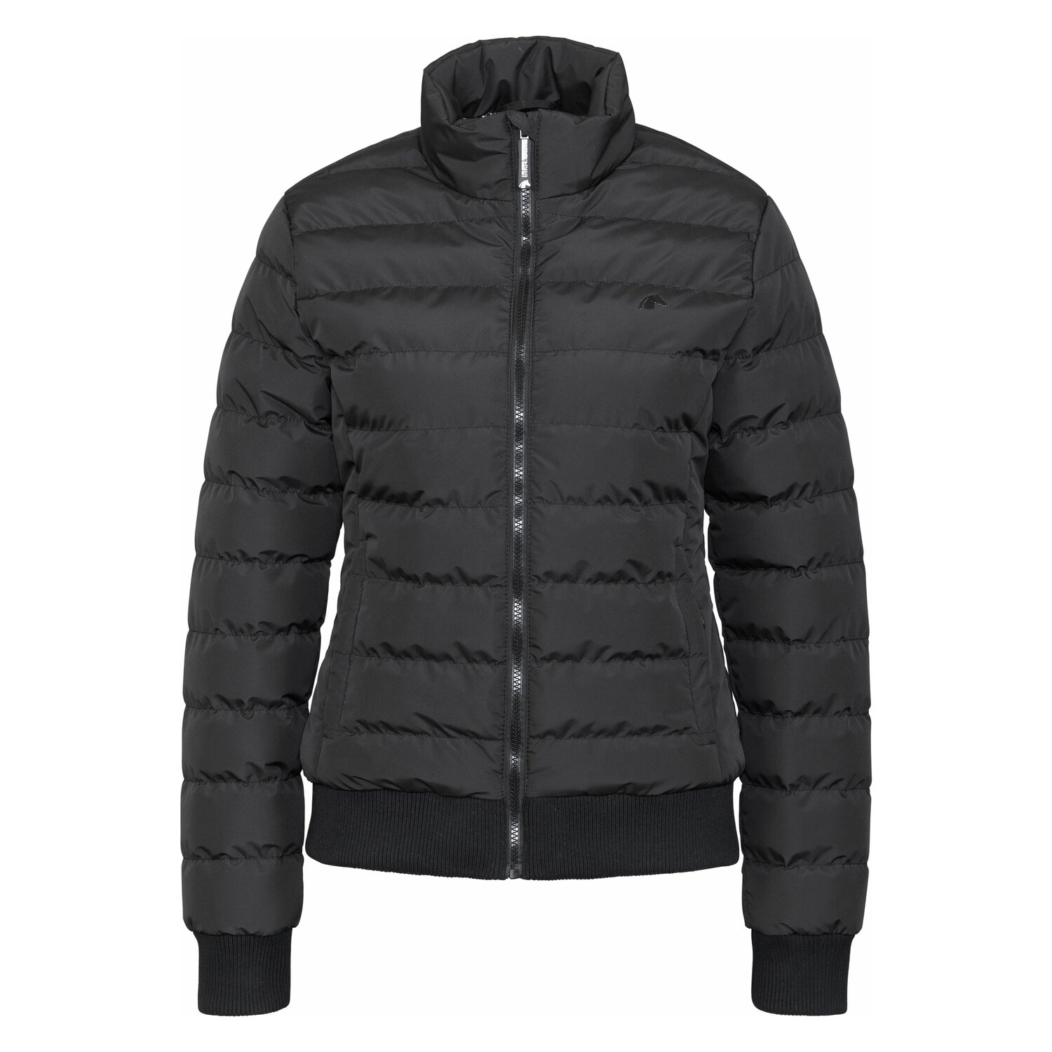 black forest Steppjacke mit Stehkragen  - black