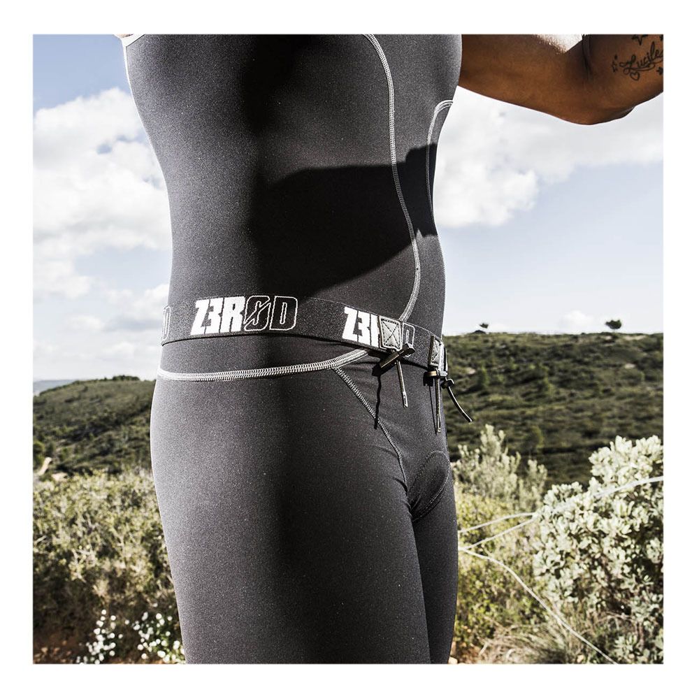 Z3r0d RACE - Ceinture porte-dossard black