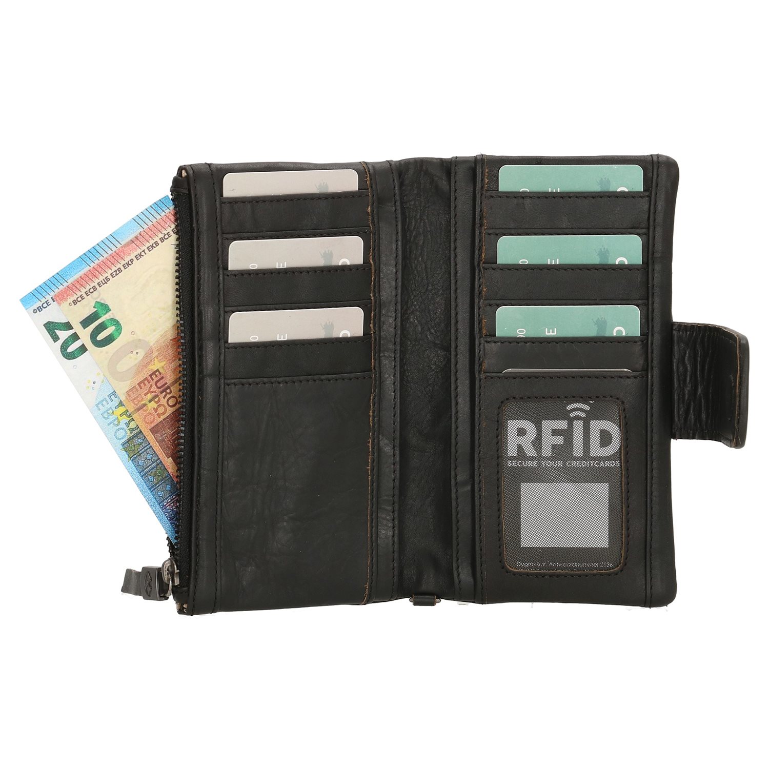 Micmacbags New Navajo Portemonnee zwart