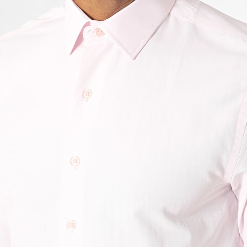 Chemise Manches Longues Rose