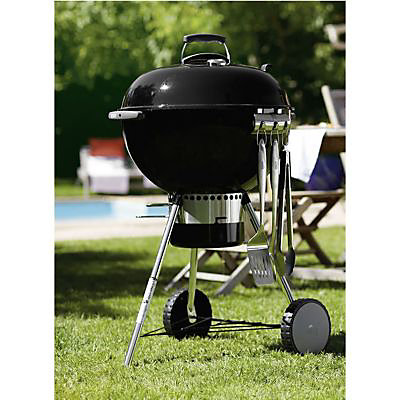 Barbecue charbon de bois Weber Kettle 57 cm + kit cheminée