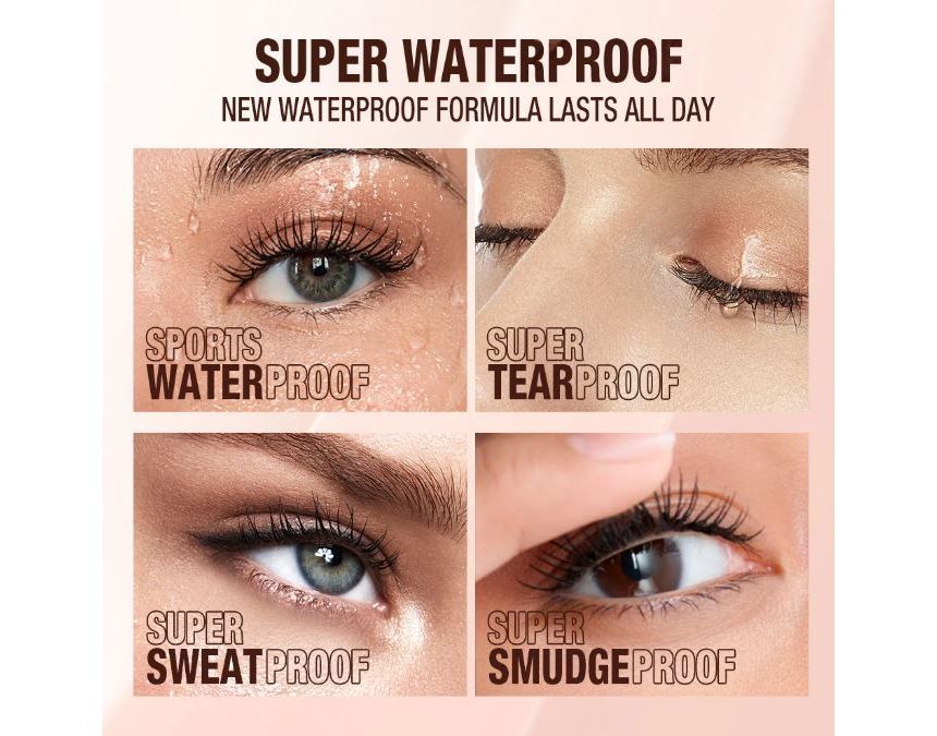 O.TWO.O - Super Stay Long Lasting Waterproof Zwarte Mascara