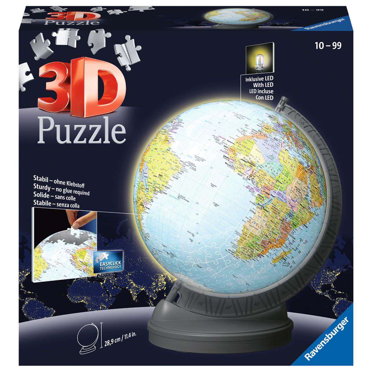 Ravensburger Spiel Globus mit Licht