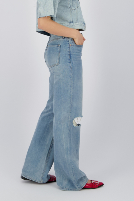 Raizzed blauwe dames jeans