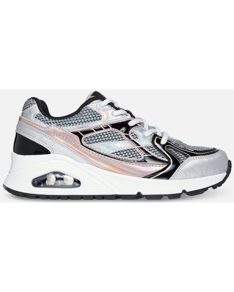 Skechers Uno Gen1 - Platinum Flash - Silver