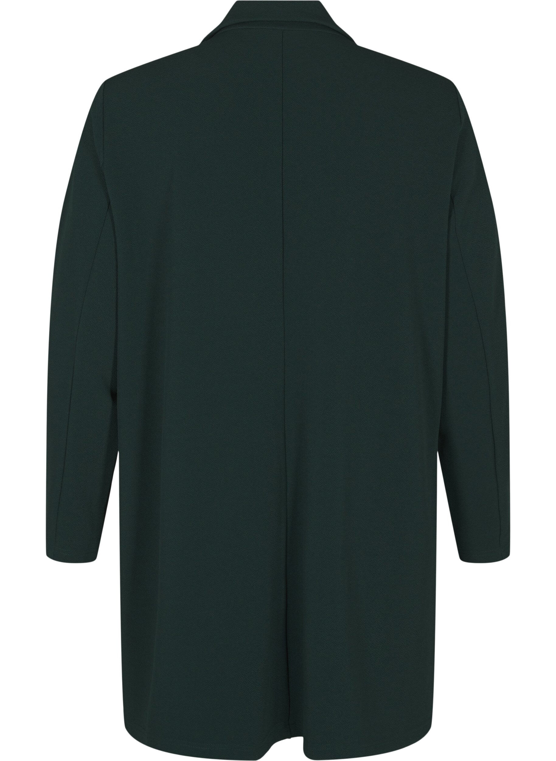 FLASH - Lang blazer med lommer