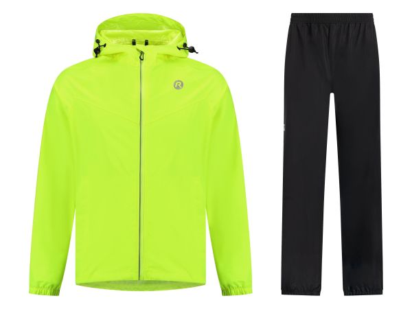Rogelli Core Commuter Regnsæt, Yellow/Black