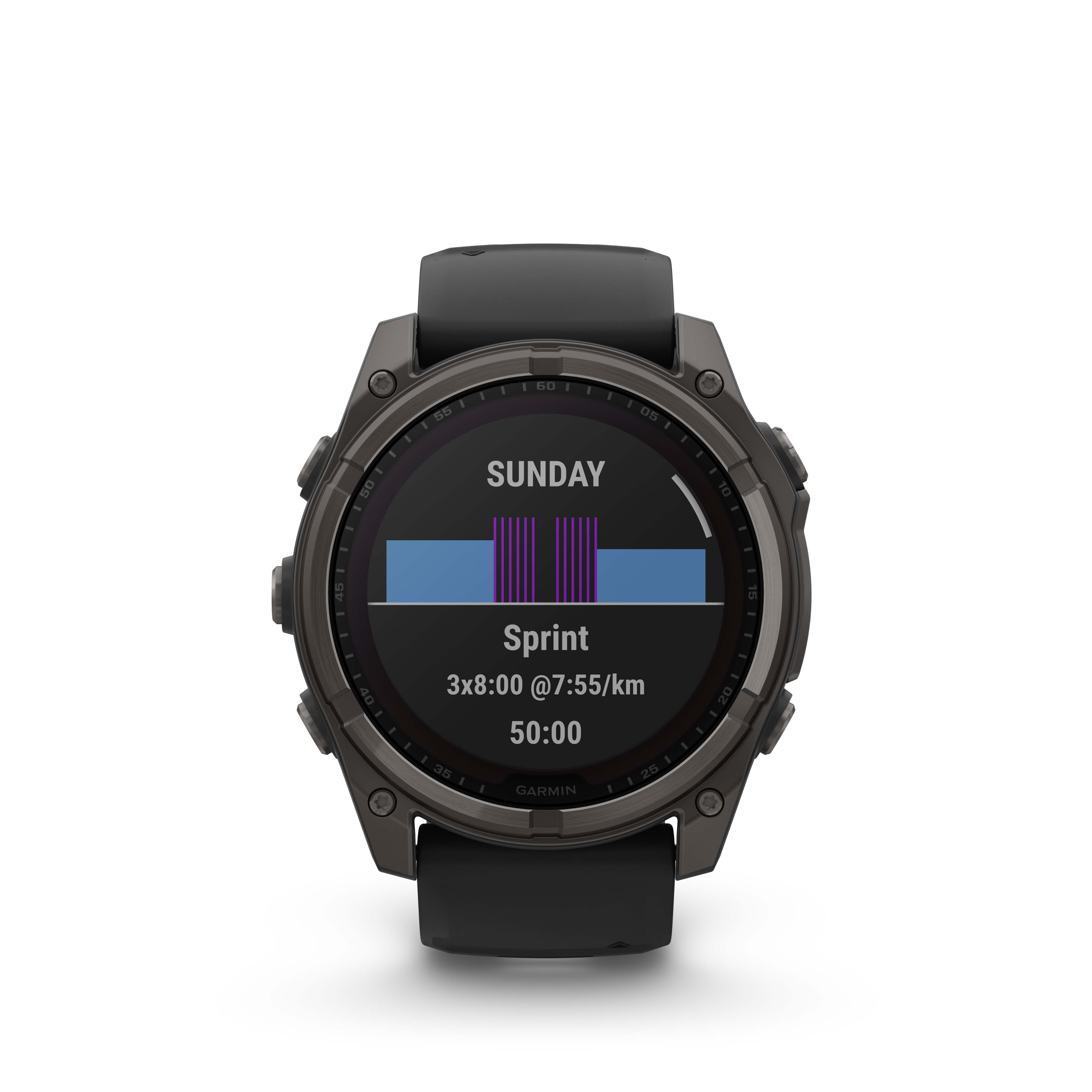 Garmin Fenix 8 51mm Sapphire Solar Carbon Gray/Black