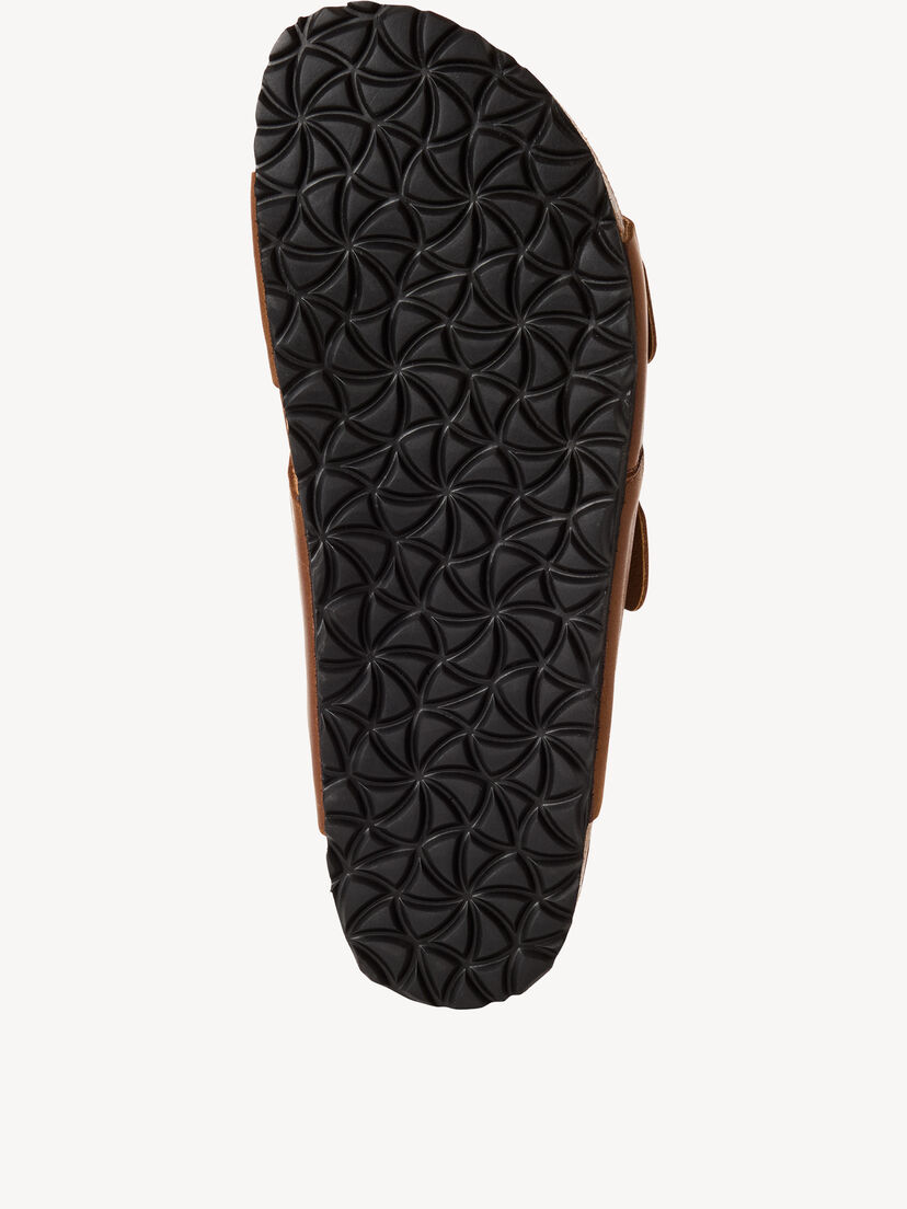 Leren Slipper - bruin