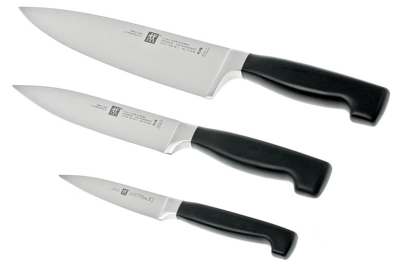 Zwilling J.A. Henckels Four Star-messenset 3-dlg