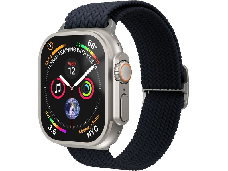 Vonmählen Armband Woven Loop Apple Watch 42/44/45/49 mm Nav Armband für Apple Watch 42/44/45/49 mm
