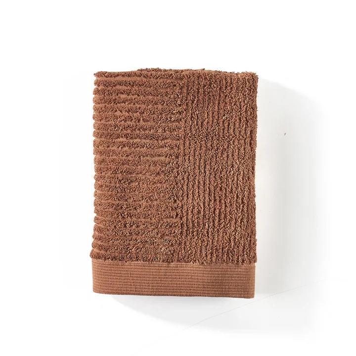 Zone Denmark - Classic Gästehandtuch, 50 x 70 cm, terracotta