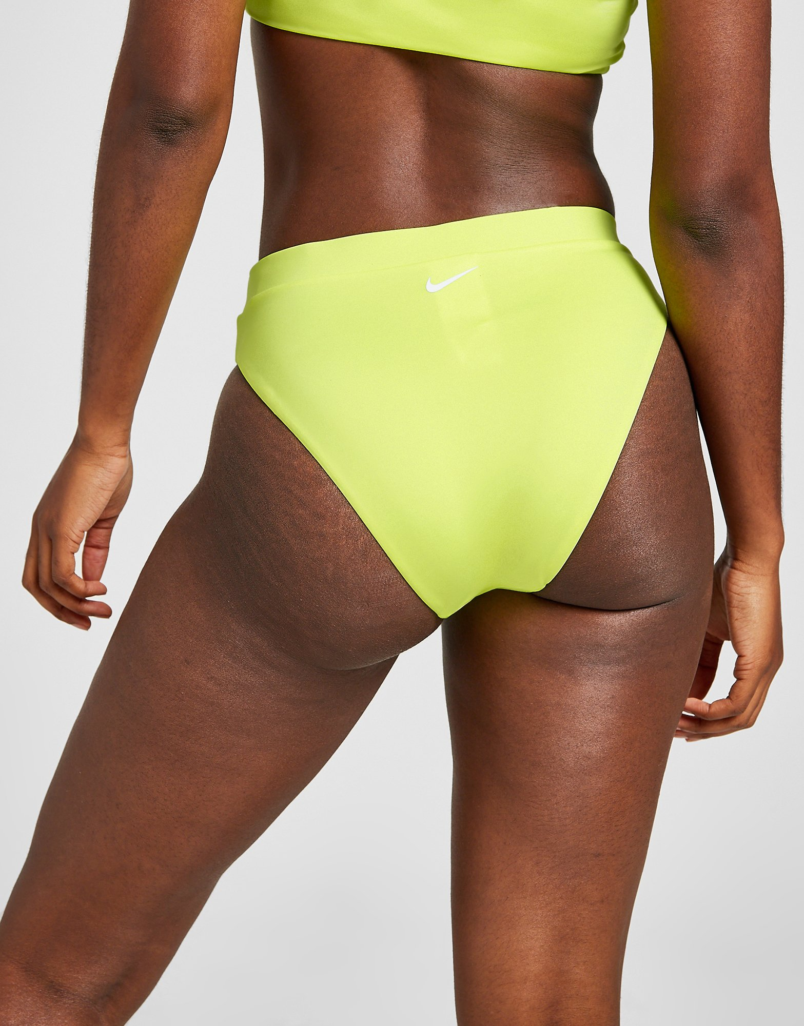 Nike Bas de Bikini Swoosh Taille Haute Femme