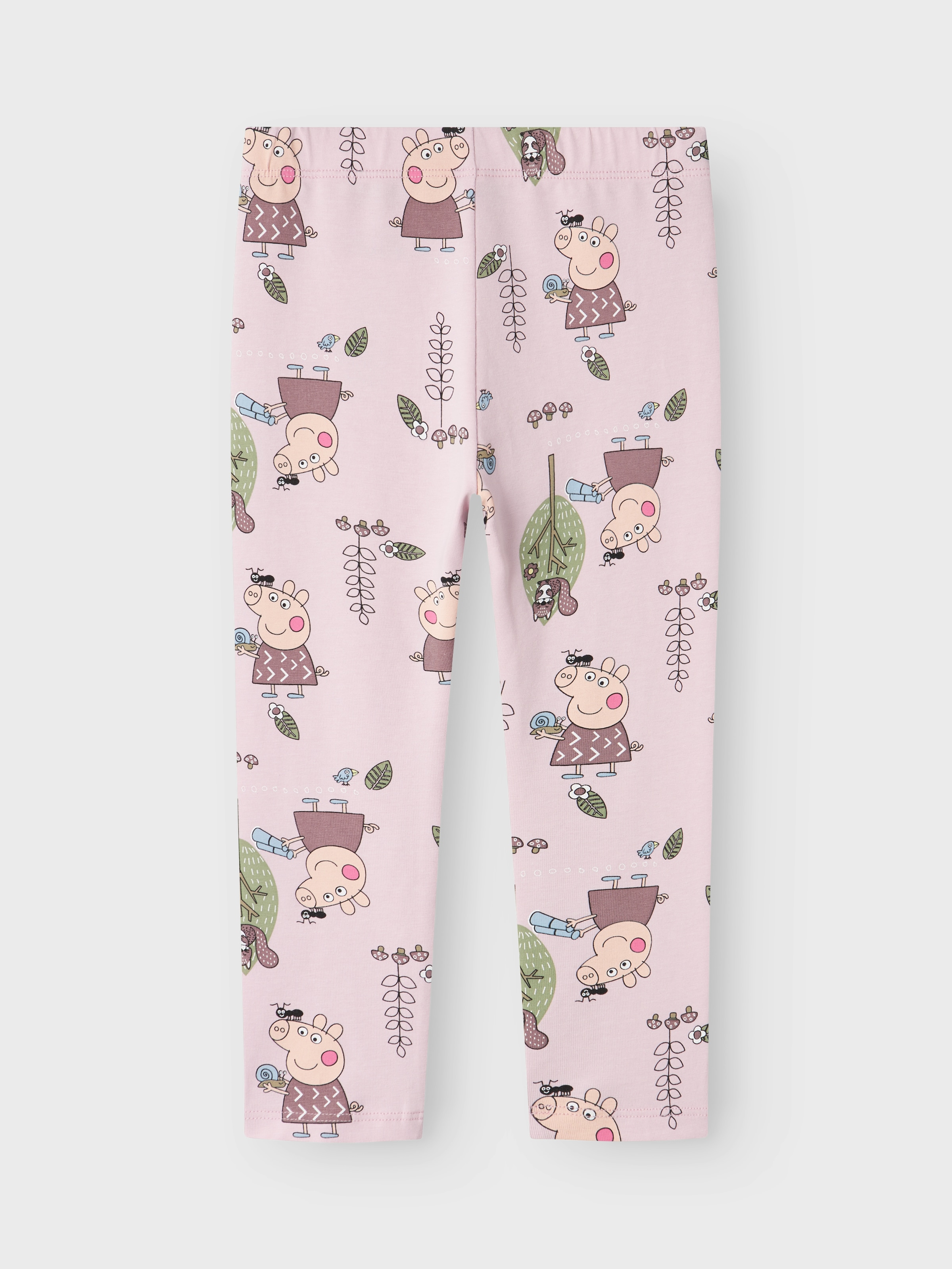 Name It Leggings »NMFDYKA – Leggings mit elastischem Bund und normaler Passform«  unifarben, casual, regular fit, Jersey