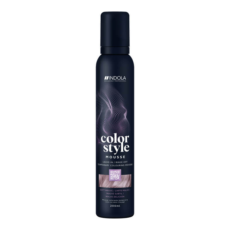 Mousse colorante coiffante mauve subtil Indola Vegan 200ML