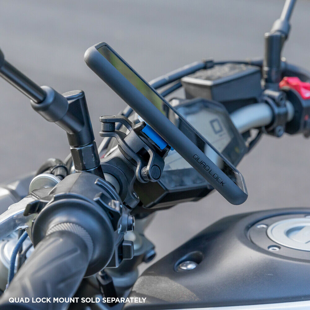 Motorcycle Vibration Dampener Universal Motorrad Halterung mit Dämpfer (QLA-VDM) - Schwarz