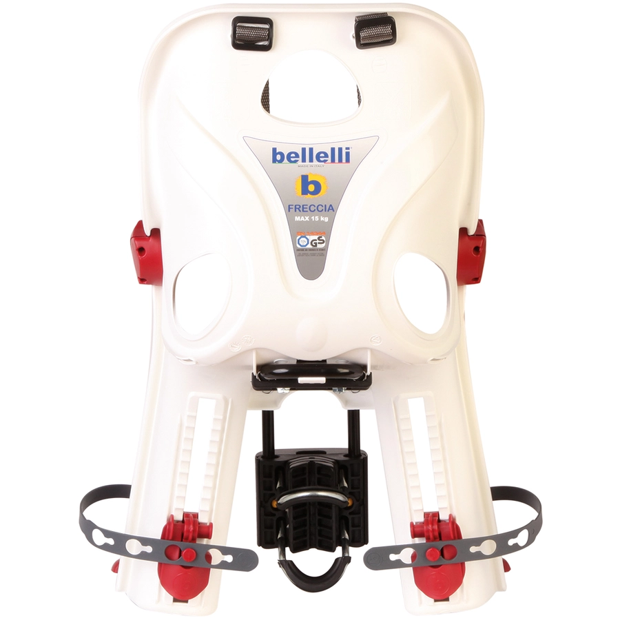 BELLELLI Kindersitz Fahrrad Freccia B-Fix frame mount White
