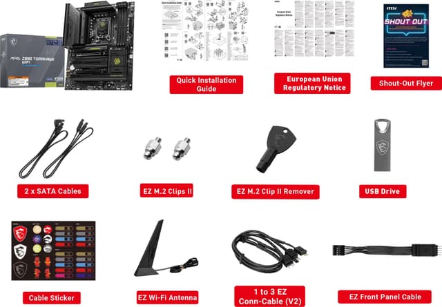 MSI MAG Z890 TOMAHAWK WIFI bundkort