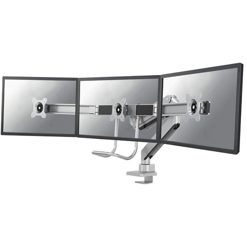Neomounts NM-D775DX3SILVER bureausteun voor 3 flatscreens