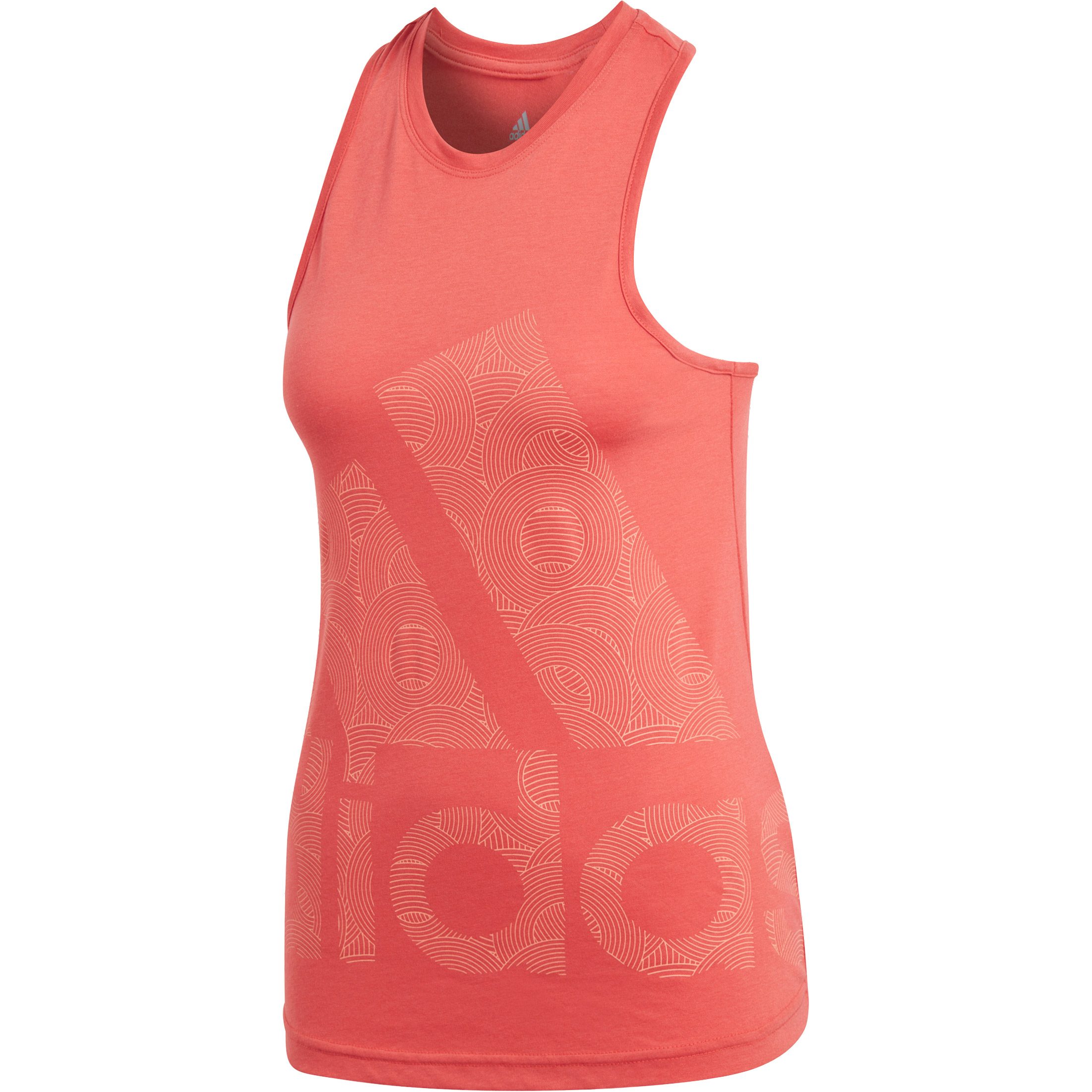 adidas Climalite Logo Tanktop Damen rot