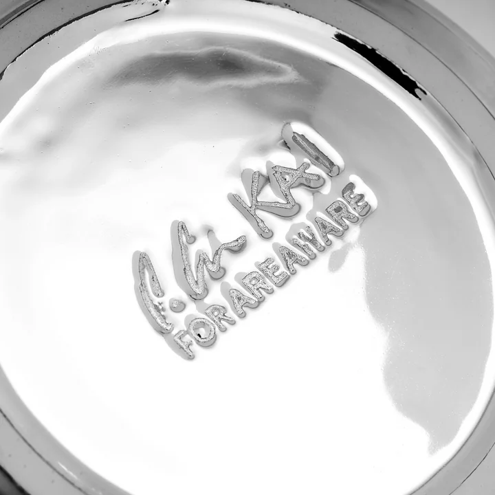 Areaware - Stacking Blumengefäss, silber