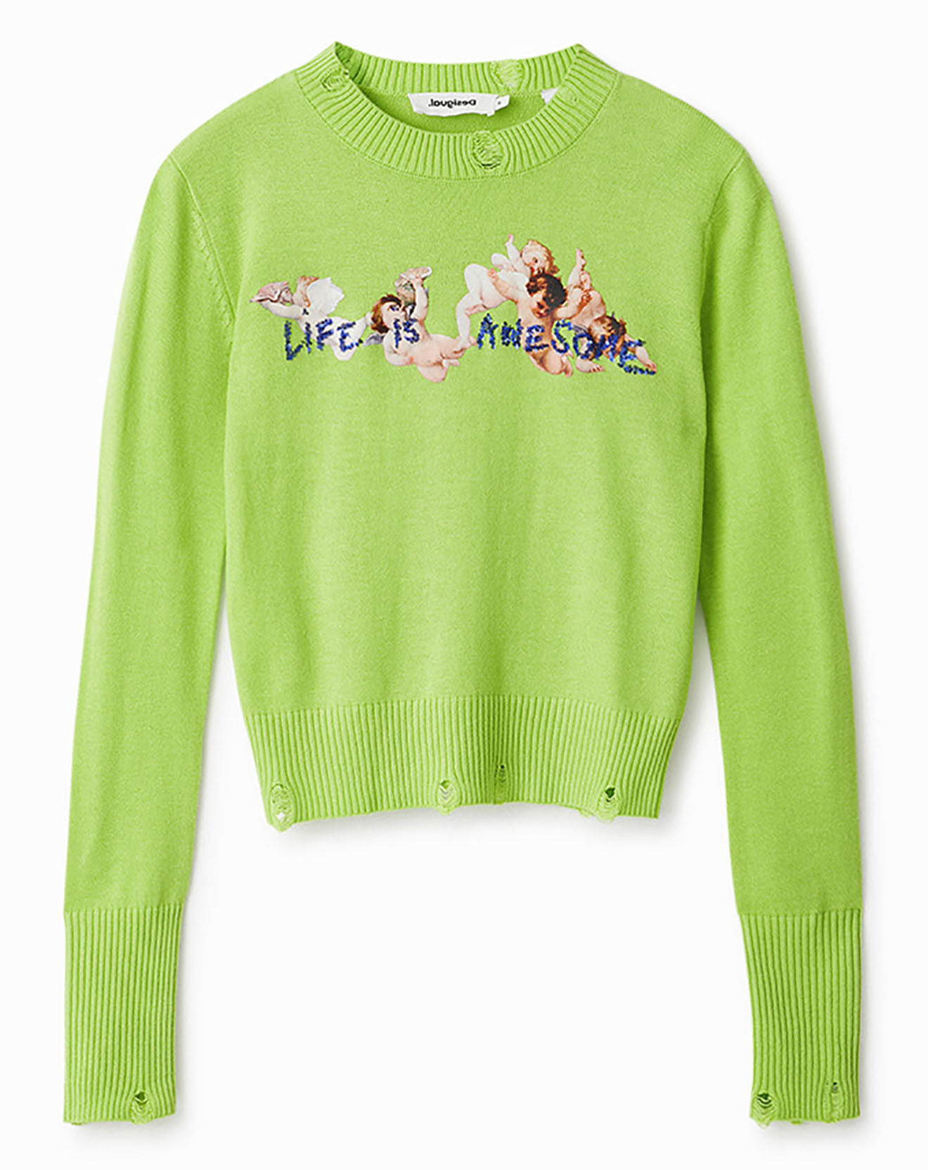 Desigual Pullover Sophia vert