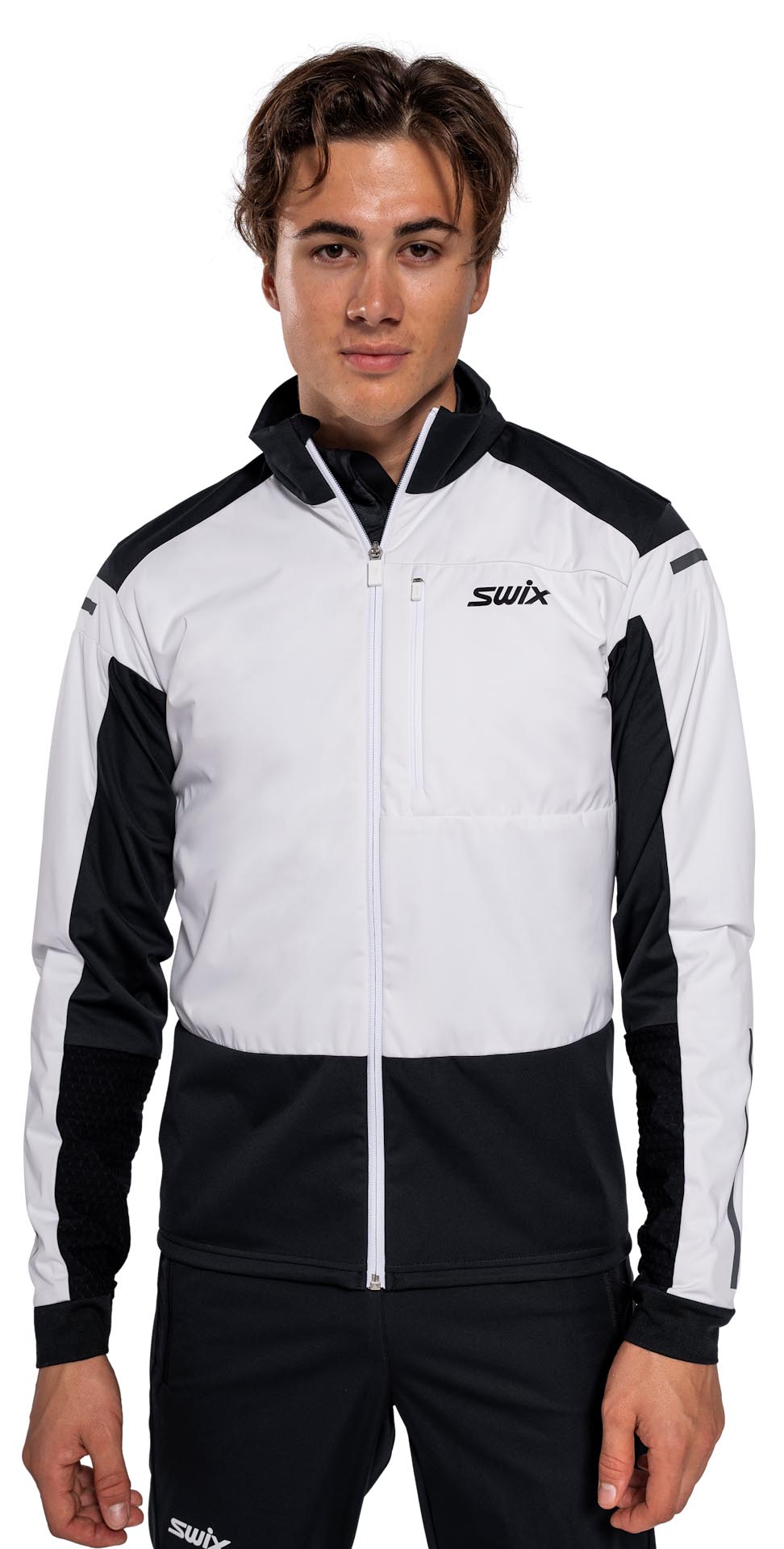 Nordic Jacket Herre 00017/Bright White/Black