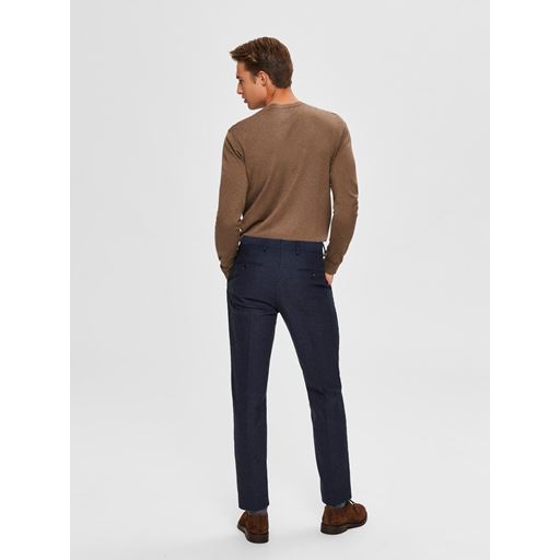 Selected Homme Berg Striktrøje, Teak, M