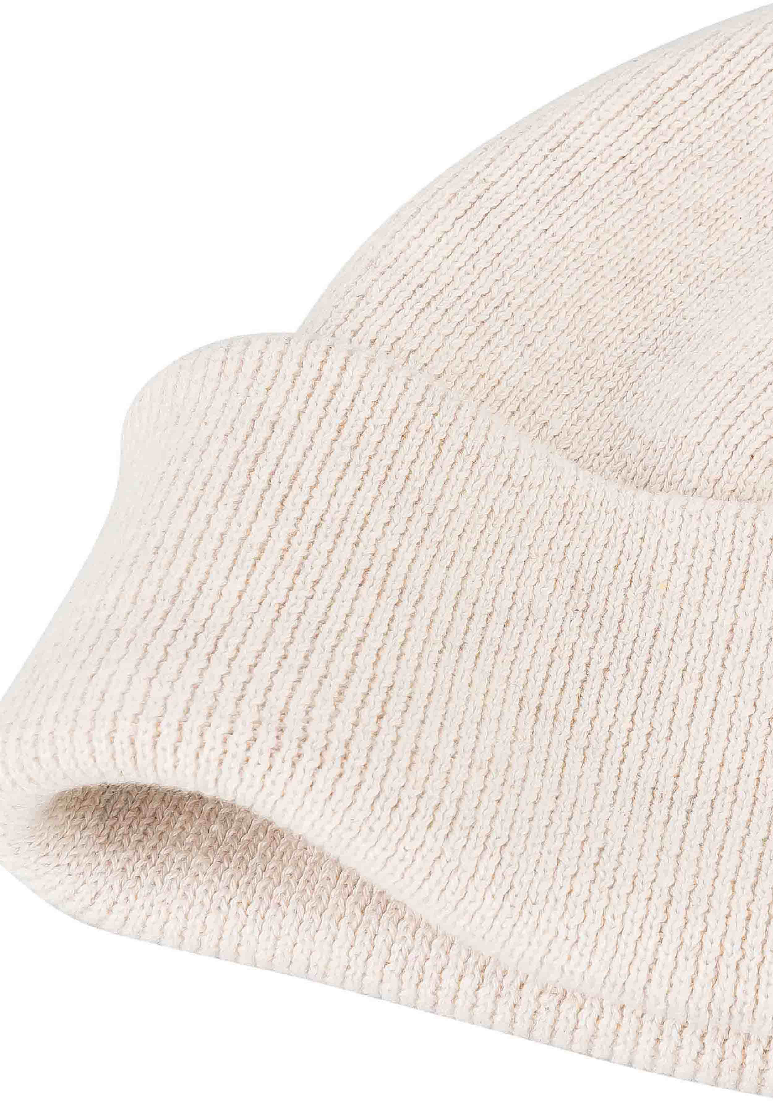 Mela Kurze Feinstrickmütze Lesh Cream Melange