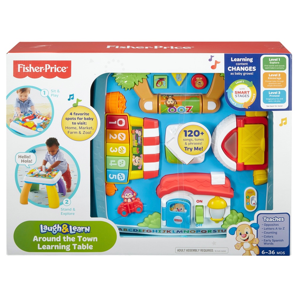 Fisher-Price Lachen & Lernen – Aktivitätstisch rund um die Stadt
