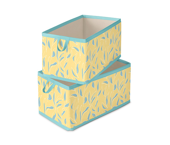 2 Schubladen-Ordnungsboxen, mittel